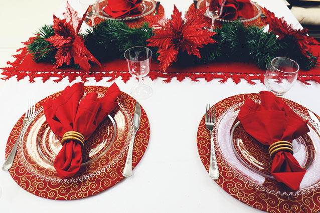 Como arrumar a mesa para um jantar de Natal? - Blog Fiesta Party Festa