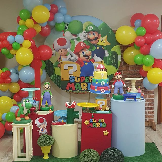 festa mario bros 17