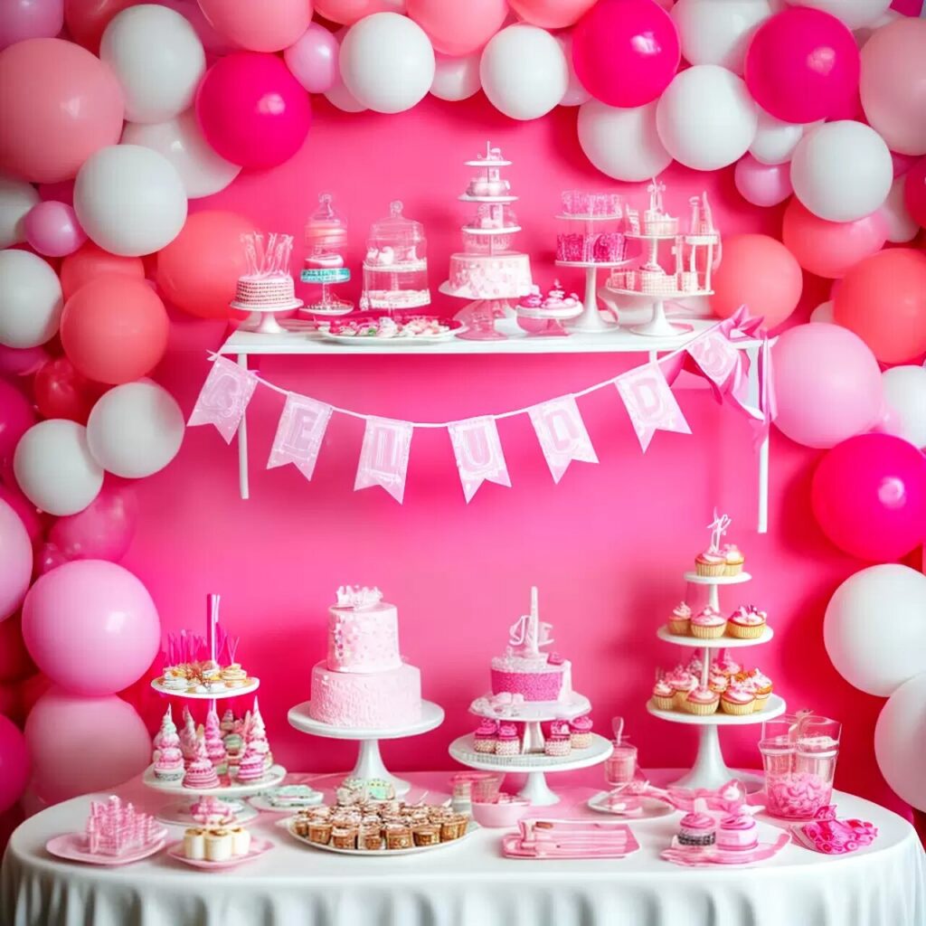 Decoração de Festa da Barbie em Oferta