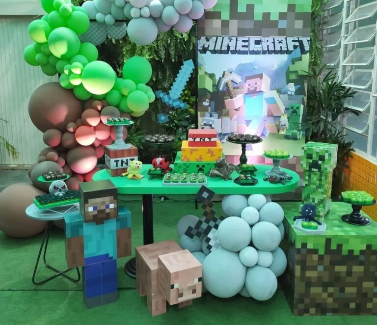 decoração minecraft 1