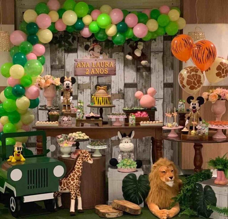 decoração safari 12