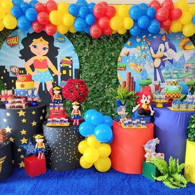 Saiba como fazer uma decoração para festa de irmãos fácil e barata! festa para irmãos 1